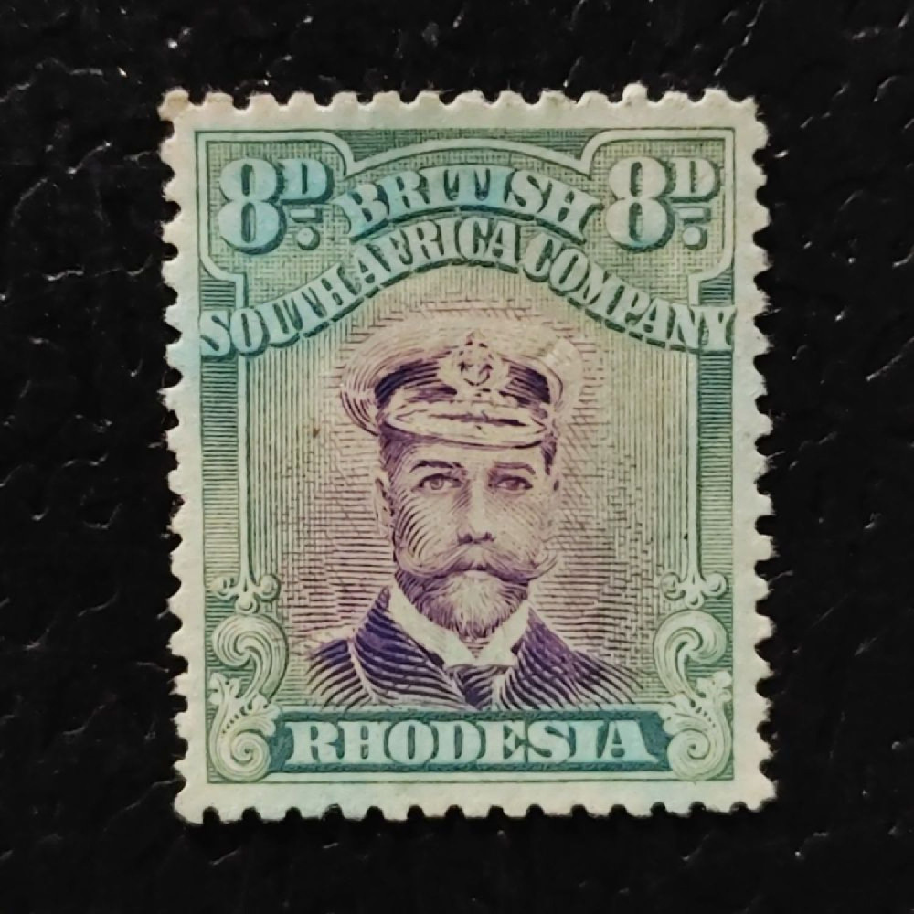 Selo Rodésia, SG268 (Mi. GB-SC 128III), (*), 8 d
