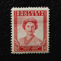 Známka Jižní Rhodesie, SG64 (Mi. 66)**, 1 d