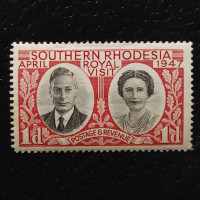 Známka Jižní Rhodesie, SG63 (Mi. 65)**, 1 d