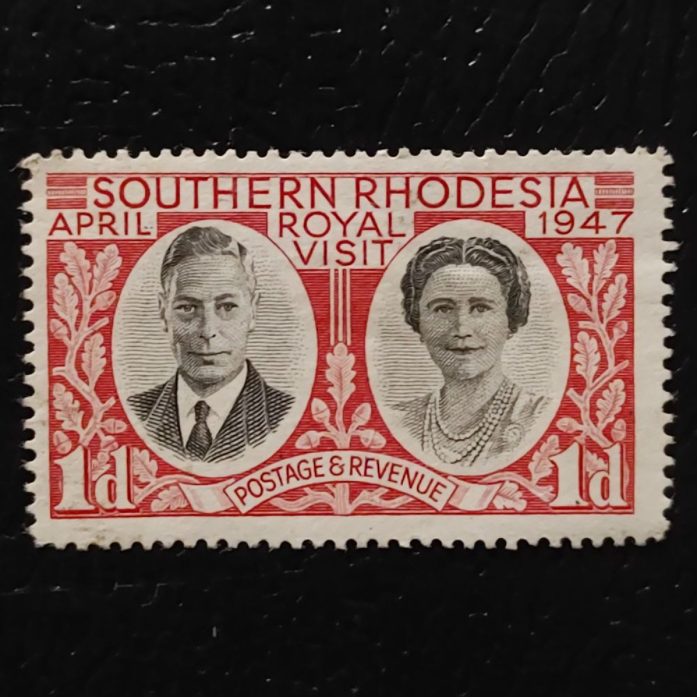 Briefmarke Südrhodesien, SG63 (Mi. 65)(*), 1 d