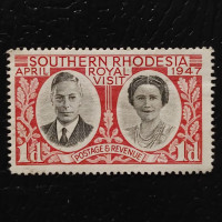 Známka Jižní Rhodesie, SG63 (Mi. 65)(*), 1 d