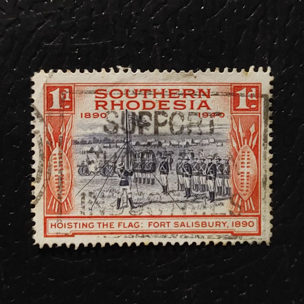 Briefmarke Südrhodesien, SG54 (Mi. 56)#, 1 d