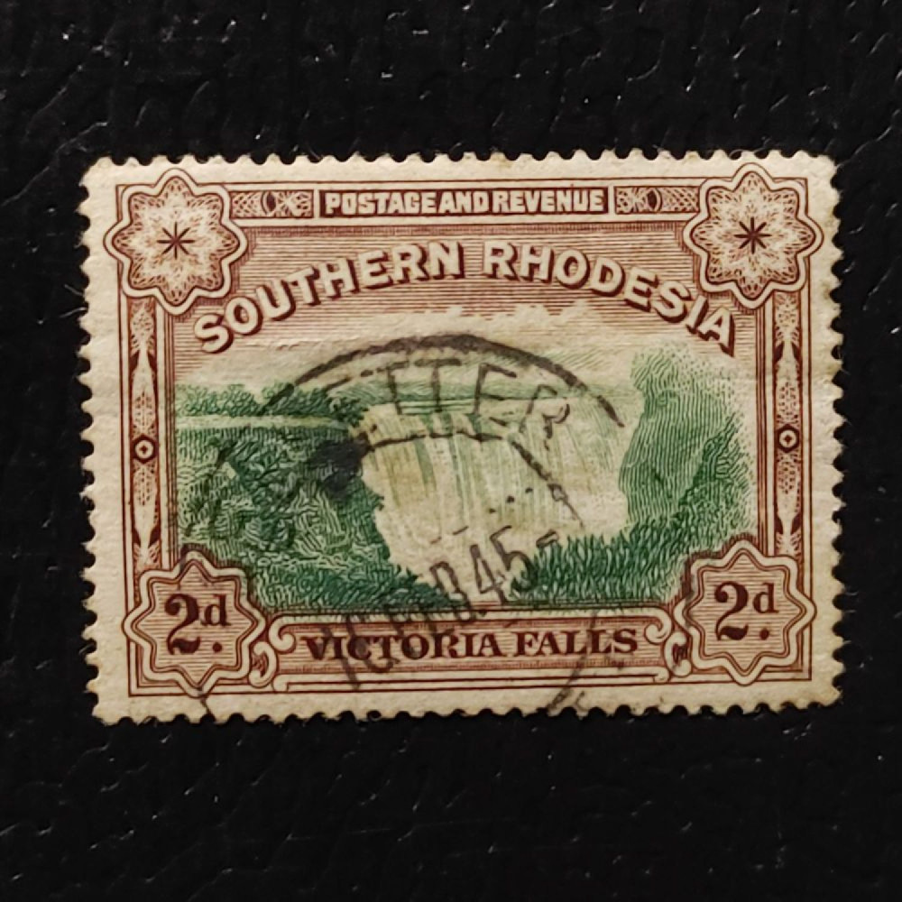 Stamp Southern Rhodesia, SG35a (Mi. 36A), Used #, 2 d