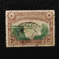 Stamp Southern Rhodesia, SG35a (Mi. 36A), Used #, 2 d