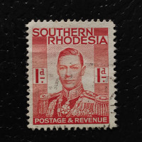 Stamp Southern Rhodesia, SG41 (Mi. 43), Used #, 1 d