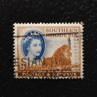 Stamp Southern Rhodesia, SG85 (Mi. 87), Used #, 9 d