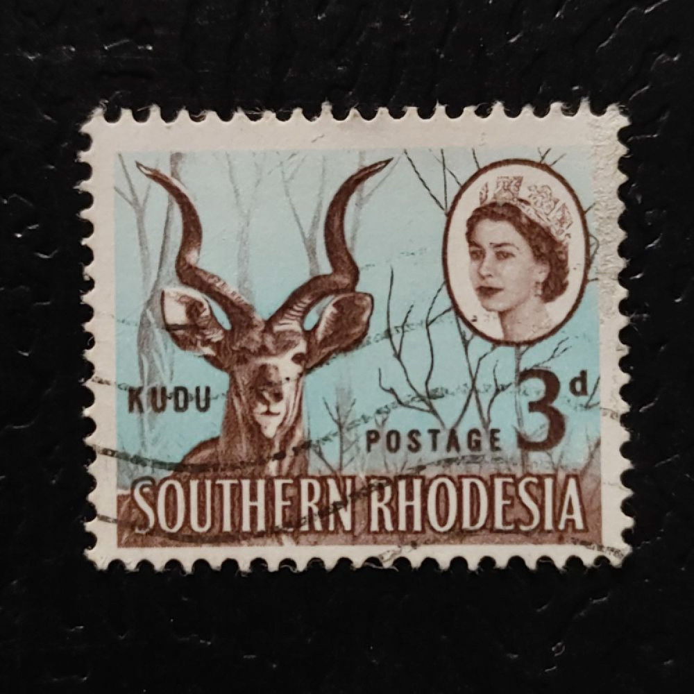 Stamp Southern Rhodesia, SG95 (Mi. 97), Used #, 3 d