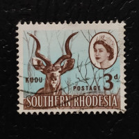Stamp Southern Rhodesia, SG95 (Mi. 97), Used #, 3 d