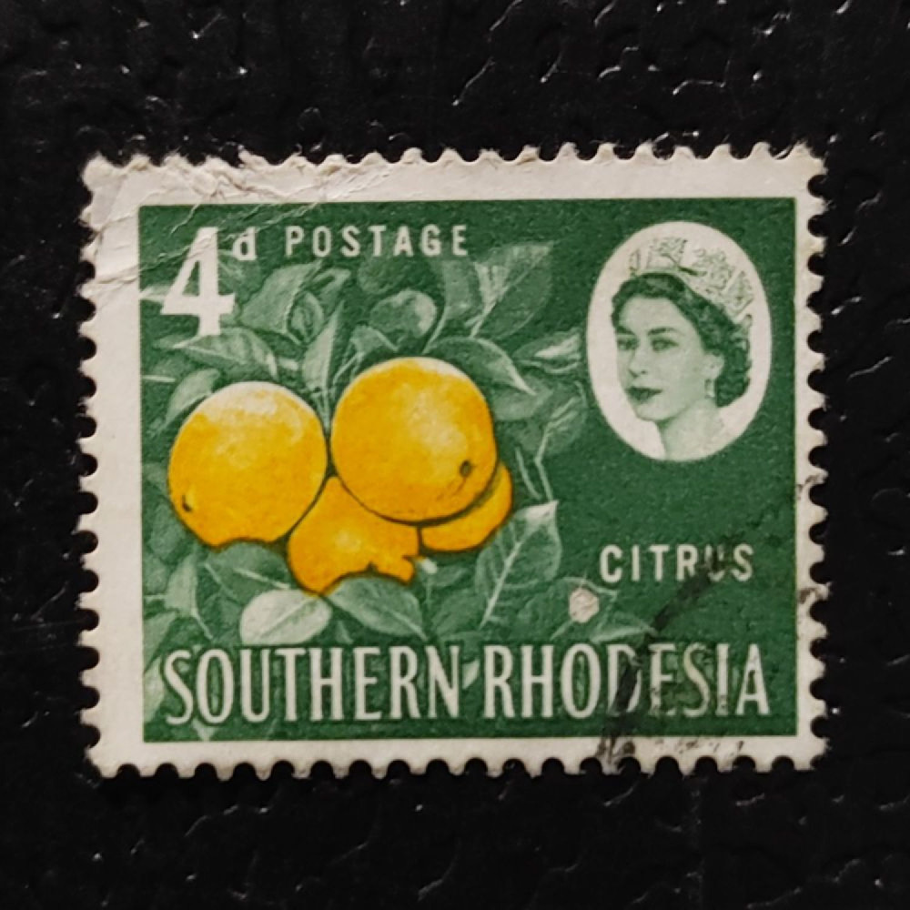 Stamp Southern Rhodesia, SG96 (Mi. 98), Used #, 4 d