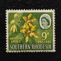 Stamp Southern Rhodesia, SG98 (Mi. 100), Used #, 9 d