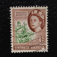 Stamp Southern Rhodesia, SG79 (Mi. 81), Used #, 1 d