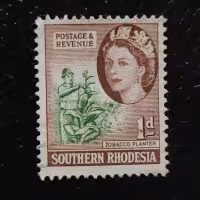 Známka Jižní Rhodesie, SG79 (Mi. 81)#, 1 d