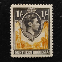 Stamp Northern Rhodesia, SG40 (Mi. 40), MNH, 1 s