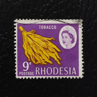 Stamp Southern Rhodesia, SG98 (Mi. 100), Used #, 9 d