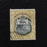 Sello Borneo del Norte, SG101 (Mi. 73), Usado #, 6 c