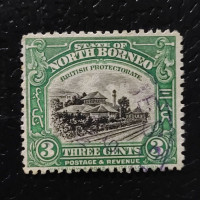 Známka Severní Borneo, SG163 (Mi. 196), 3 c