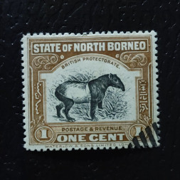 Briefmarke Nord-Borneo, SG159#, 1 c