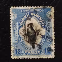 Známka Severní Borneo, SG173 (Mi. 135)#, 12 c