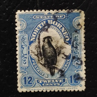 Sello Borneo del Norte, SG173 (Mi. 135), Usado #, 12 c