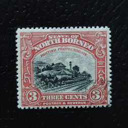 Známka Severní Borneo, SG161#, 3 c