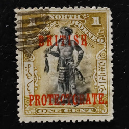 Známka Severní Borneo, SG127#, 1 c