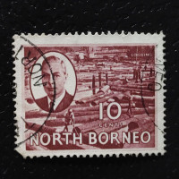 Sello Borneo del Norte, SG362 (Mi. 283), Usado #, 10 c