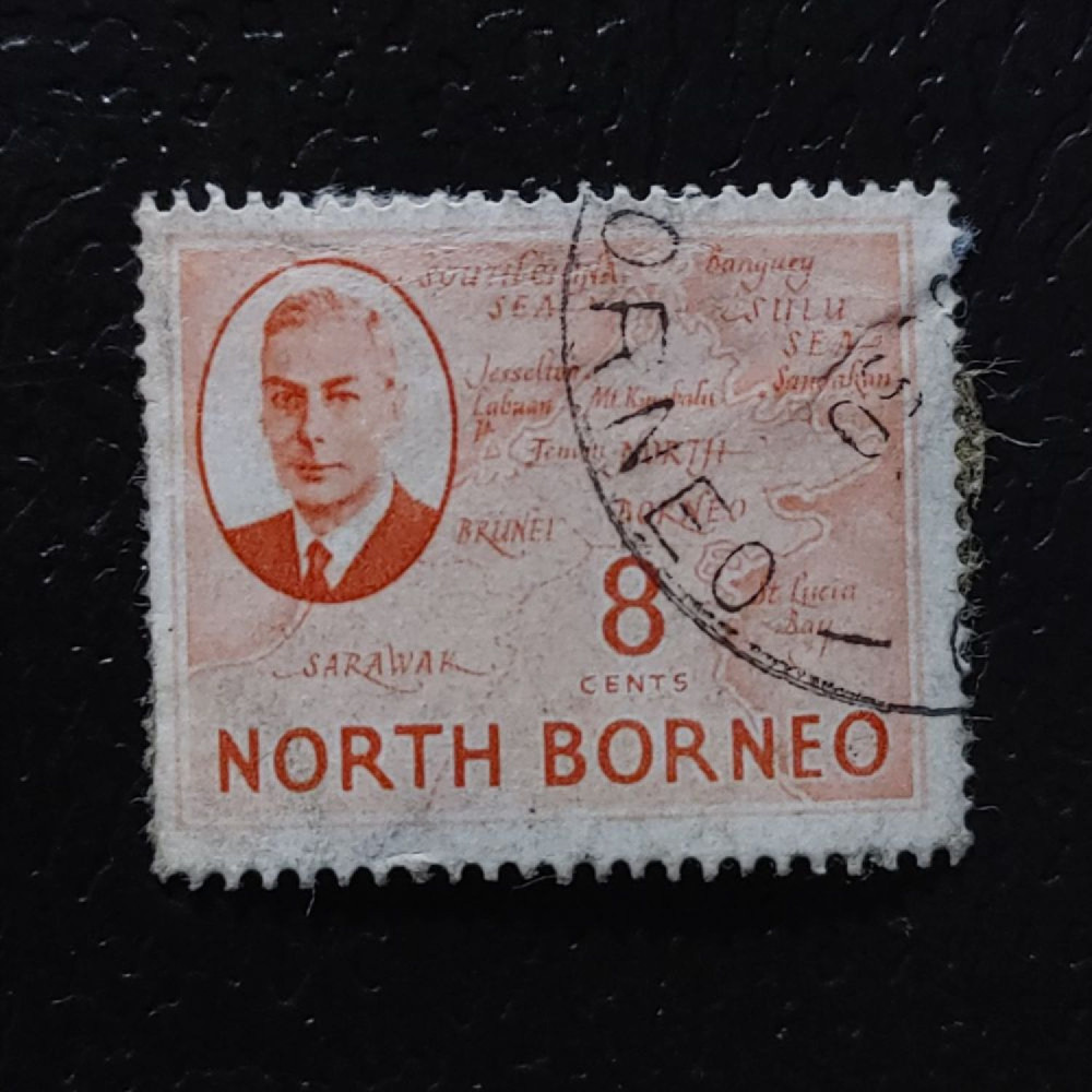 Briefmarke Nord-Borneo, SG361 (Mi. 282)#, 8 c