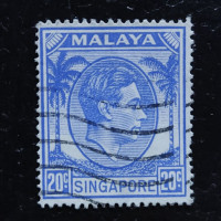 Známka Singapur, SG24a (Mi. 13)#, 20 c