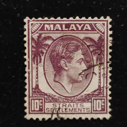 Briefmarke Straits Settlements, SG284 (Mi. 218)#, 10 c