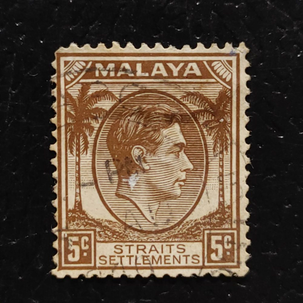 Briefmarke Straits Settlements, SG297 (Mi. 215II)#, 5 c