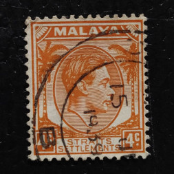 Briefmarke Straits Settlements, SG296 (Mi. 214II)#, 4 c