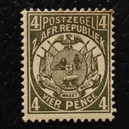 Briefmarke Transvaal, SG181 (Mi. 18)*, 4 d
