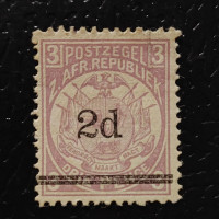 Známka Transvaal, SG194 (Mi. 30I)#, 2 d