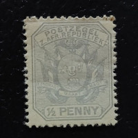 Známka Transvaal, SG205 (Mi. 35II)*, 1/2 d