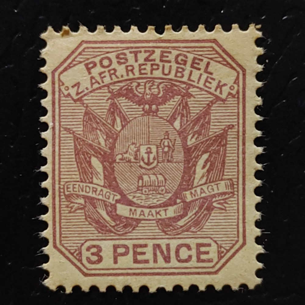 Známka Transvaal, SG207 (Mi. 37II)*, 2 d 1