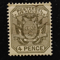 Známka Transvaal, SG209 (Mi. 39II)*, 4 d