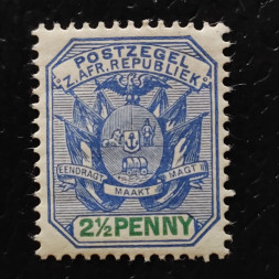 Známka Transvaal, SG219 (Mi. 51)*, 2 1/2 d