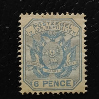 Známka Transvaal, SG210 (Mi. 40II)*, 6 d
