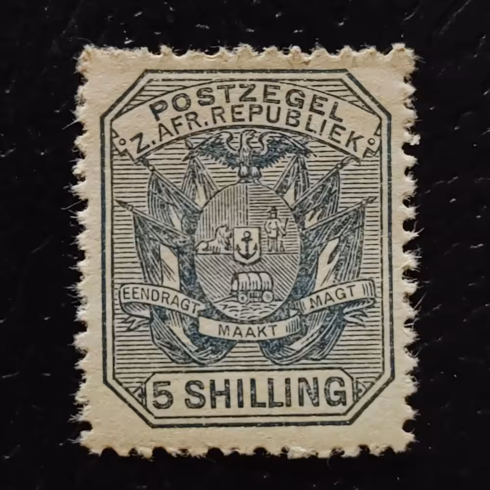 Známka Transvaal, SG212 (Mi. 42II)*, 5 Sh
