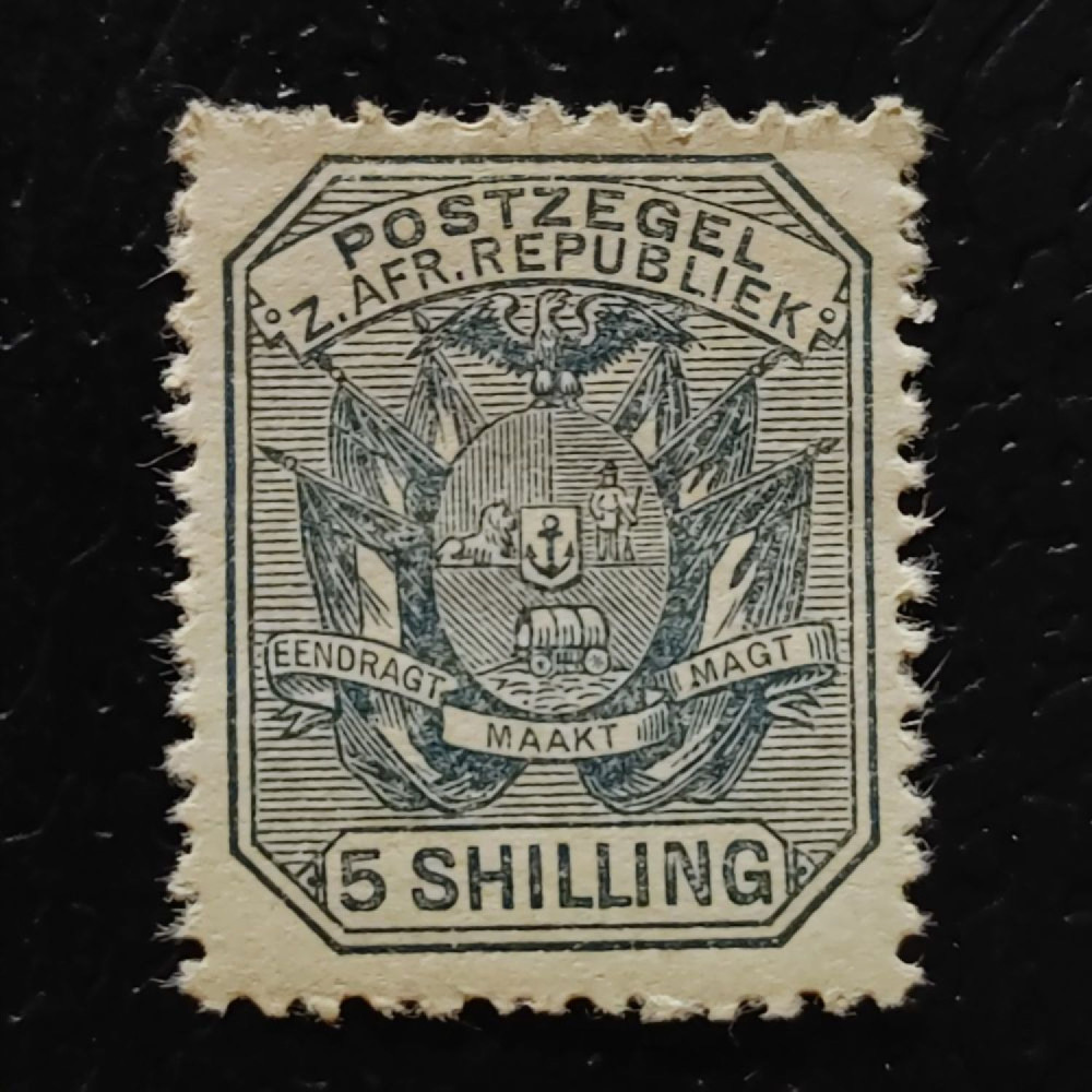 Známka Transvaal, SG212 (Mi. 42II)*, 5 Sh