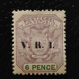 Briefmarke Transvaal, SG232 (Mi. 90)*, 6 d