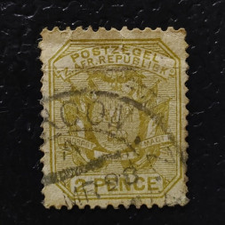 Briefmarke Transvaal, SG207 (Mi. 37II)#, 2 d