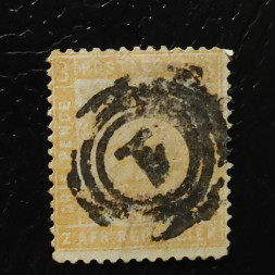 Briefmarke Transvaal, SG173 (Mi. 10)#, 3 d