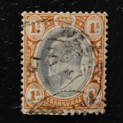 Sello Transvaal, SG267 (Mi. 125), Usado #, 1 Sh