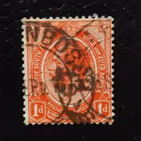 Selo África do Sul, SG4 (Mi. 3Aa), Usado #, 1 d
