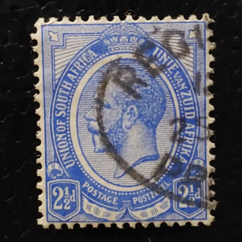 Sello Sudáfrica, SG7 (Mi. 6a), Usado #, 2 1/2 d