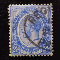 Selo África do Sul, SG7 (Mi. 6a), Usado #, 2 1/2 d
