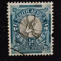 Selo África do Sul, SG30 (Mi. 21A-22A), Usado #, 1/2 d