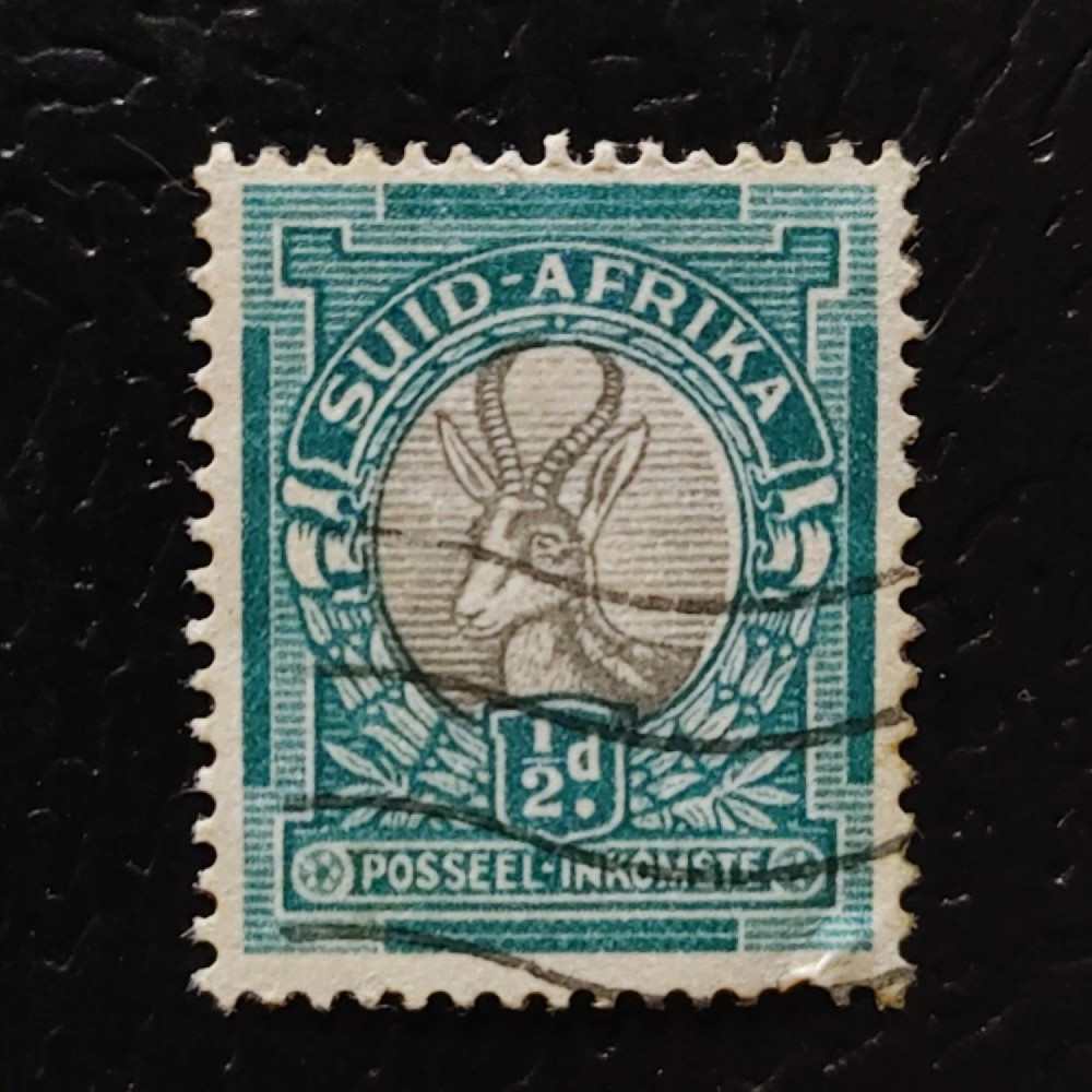 Briefmarke Südafrika, SG54 (Mi. 75A-76A)#, 1/2 d