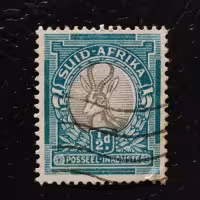 Selo África do Sul, SG54 (Mi. 75A-76A), Usado #, 1/2 d
